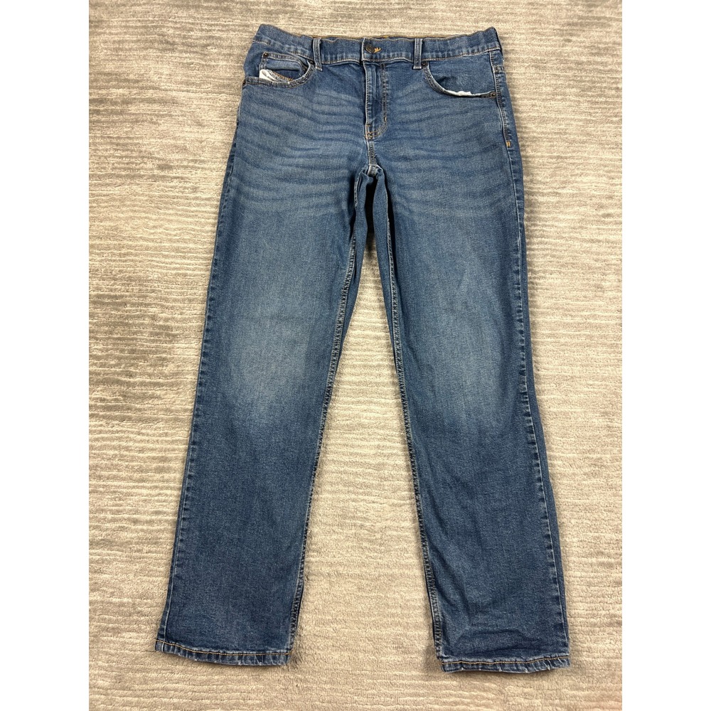 Thereabouts Jeans Boys 18 Husky Blue Straight Fit Medium Wash Stretch Denim